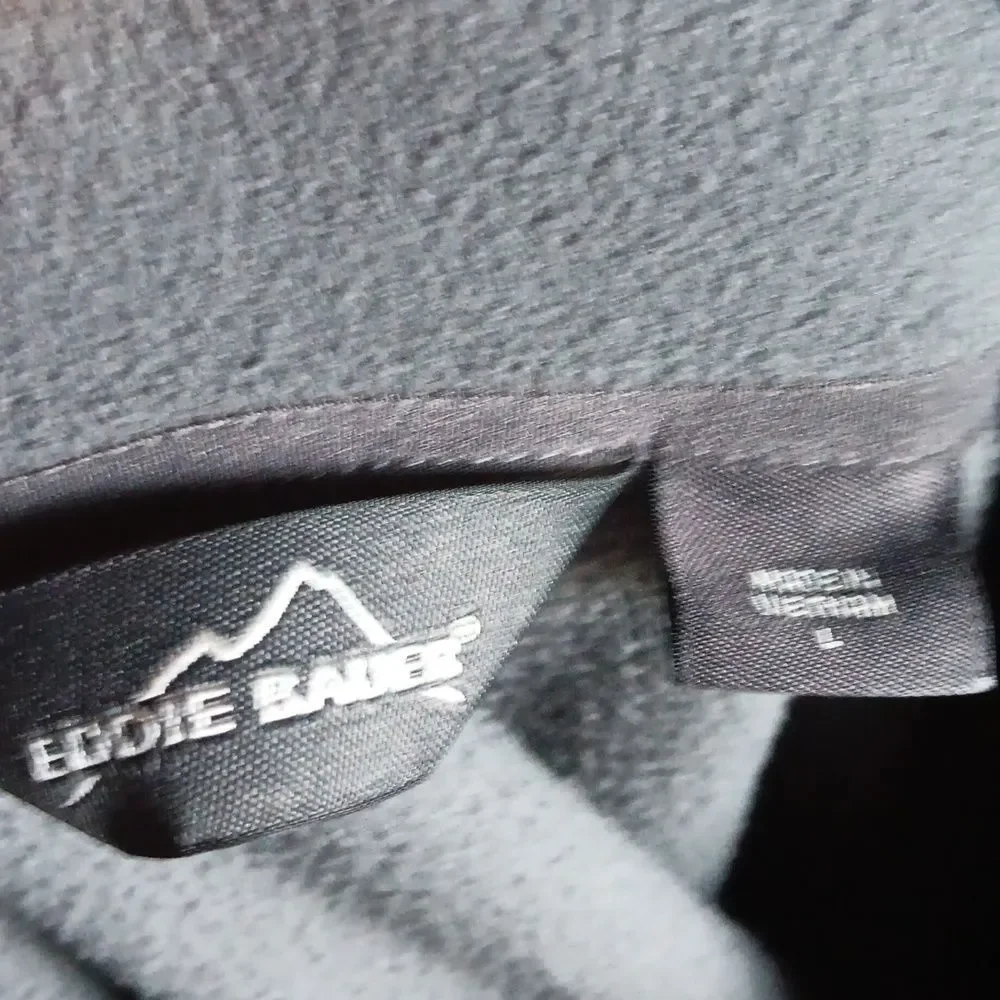 Eddie Bauer Bayer Gray Men's Jacket Size L